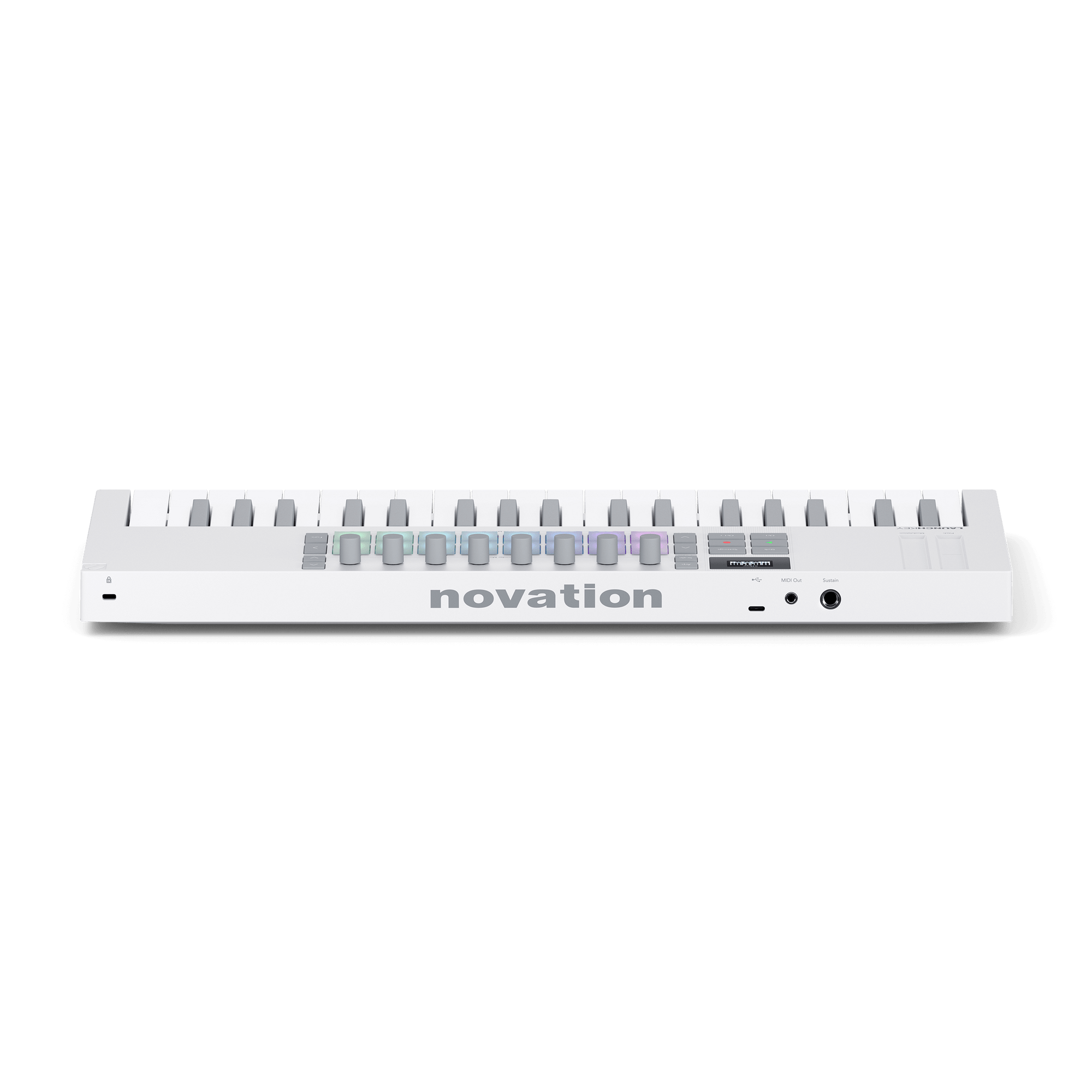 Novation Launchkey Mini 37 MK4 White - MIDI Keyboard Controller Novation Launchkey Mini 37 MK4 White - MIDI Keyboard Controller