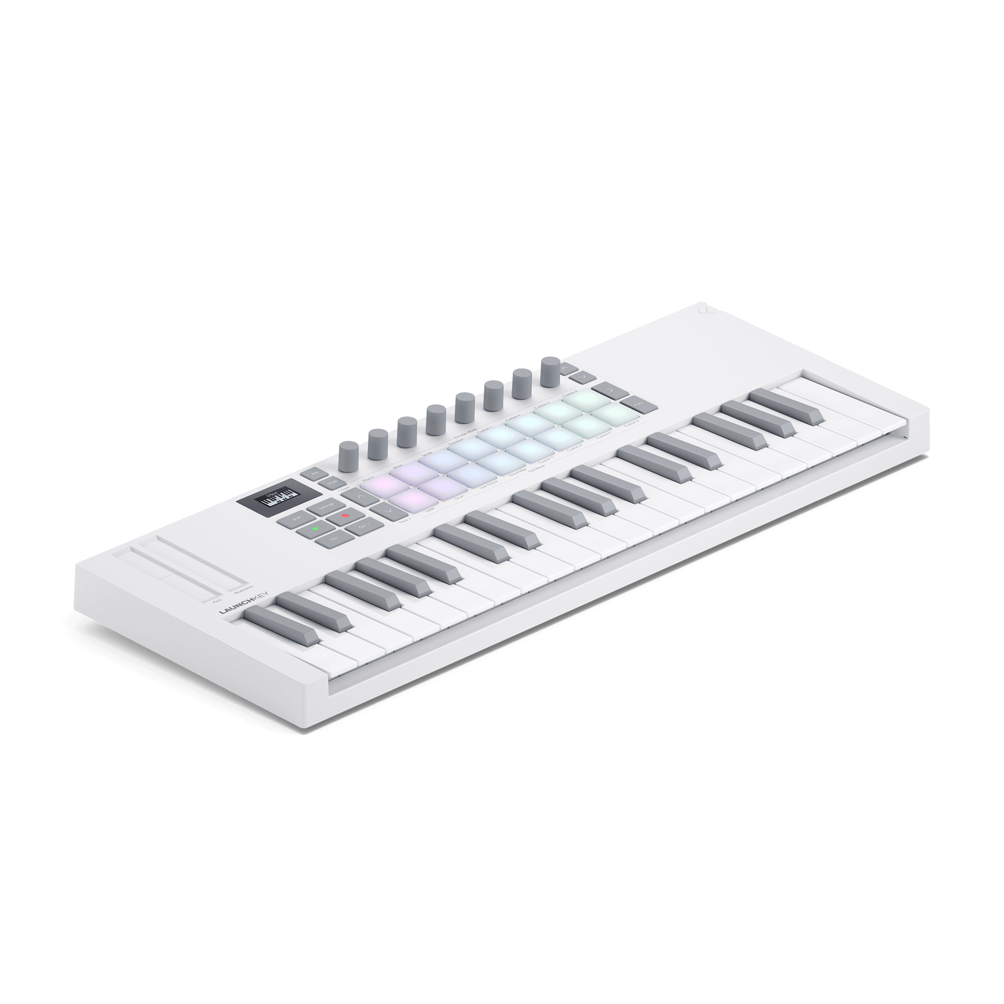 Novation Launchkey Mini 37 MK4 White - MIDI Keyboard Controller