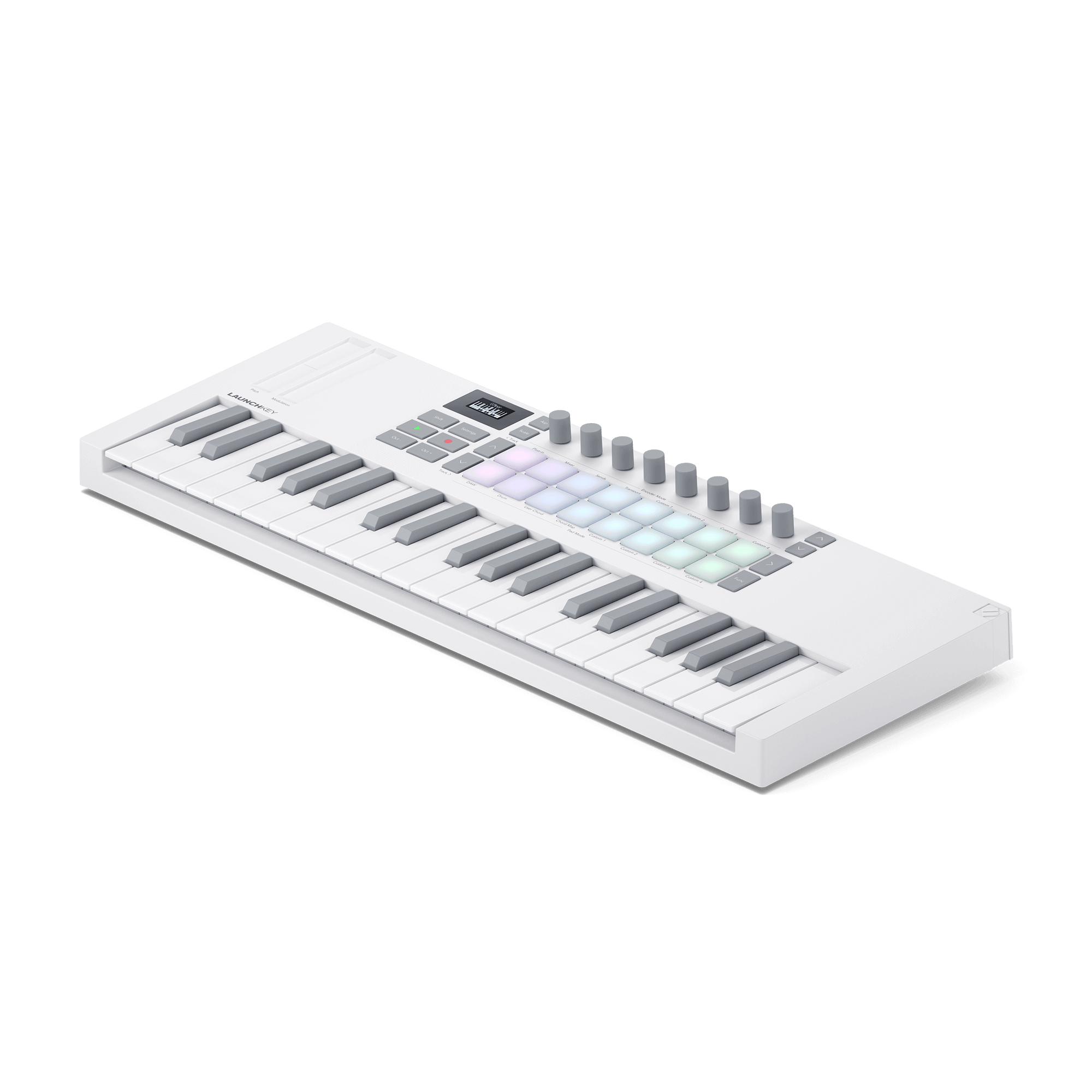 Novation Launchkey Mini 37 MK4 White - MIDI Keyboard Controller