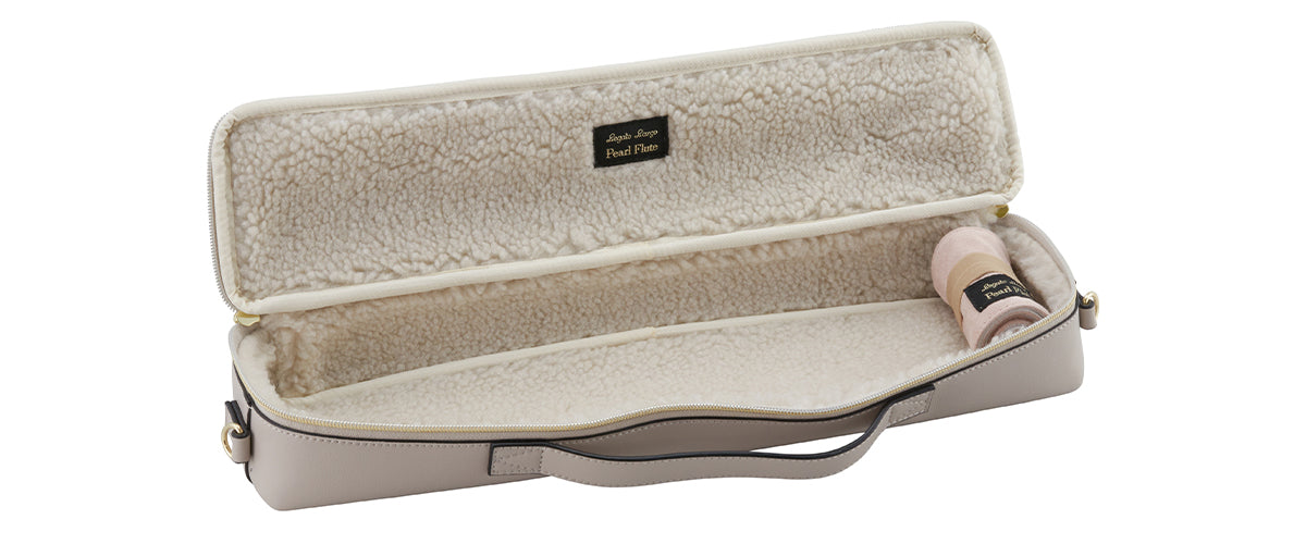 (New) Pearl Flute X Legato Largo Collaboration Flute Leather Case Cover