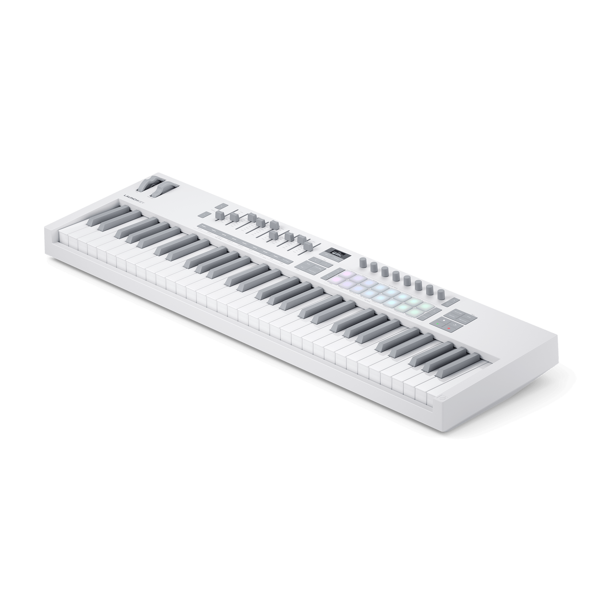 Novation Launchkey 61 MK4 White - MIDI Keyboard Controller