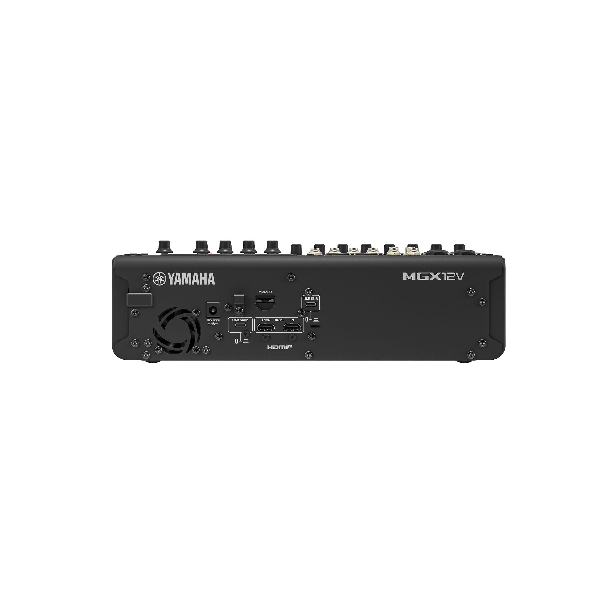 Yamaha MGX12V  18-CH Digital Mixing Console with Video Interface (Black)