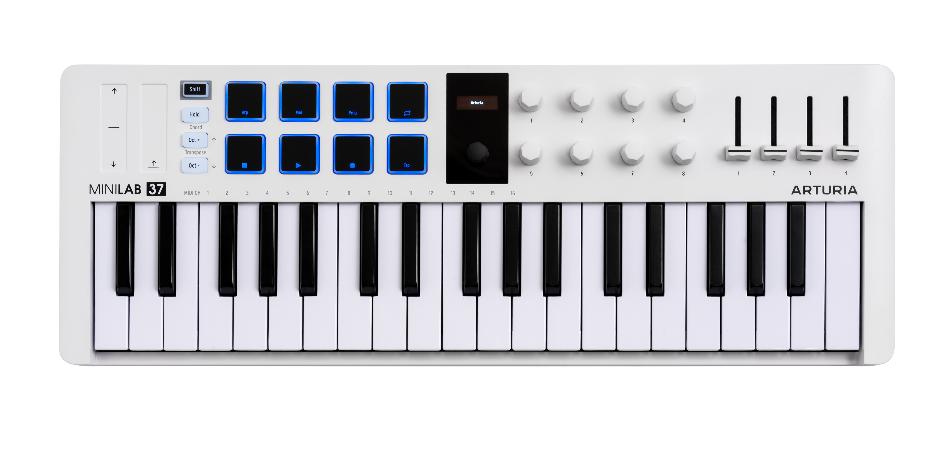 Arturia MiniLab 37 - 37 Key Universal MIDI Controller
