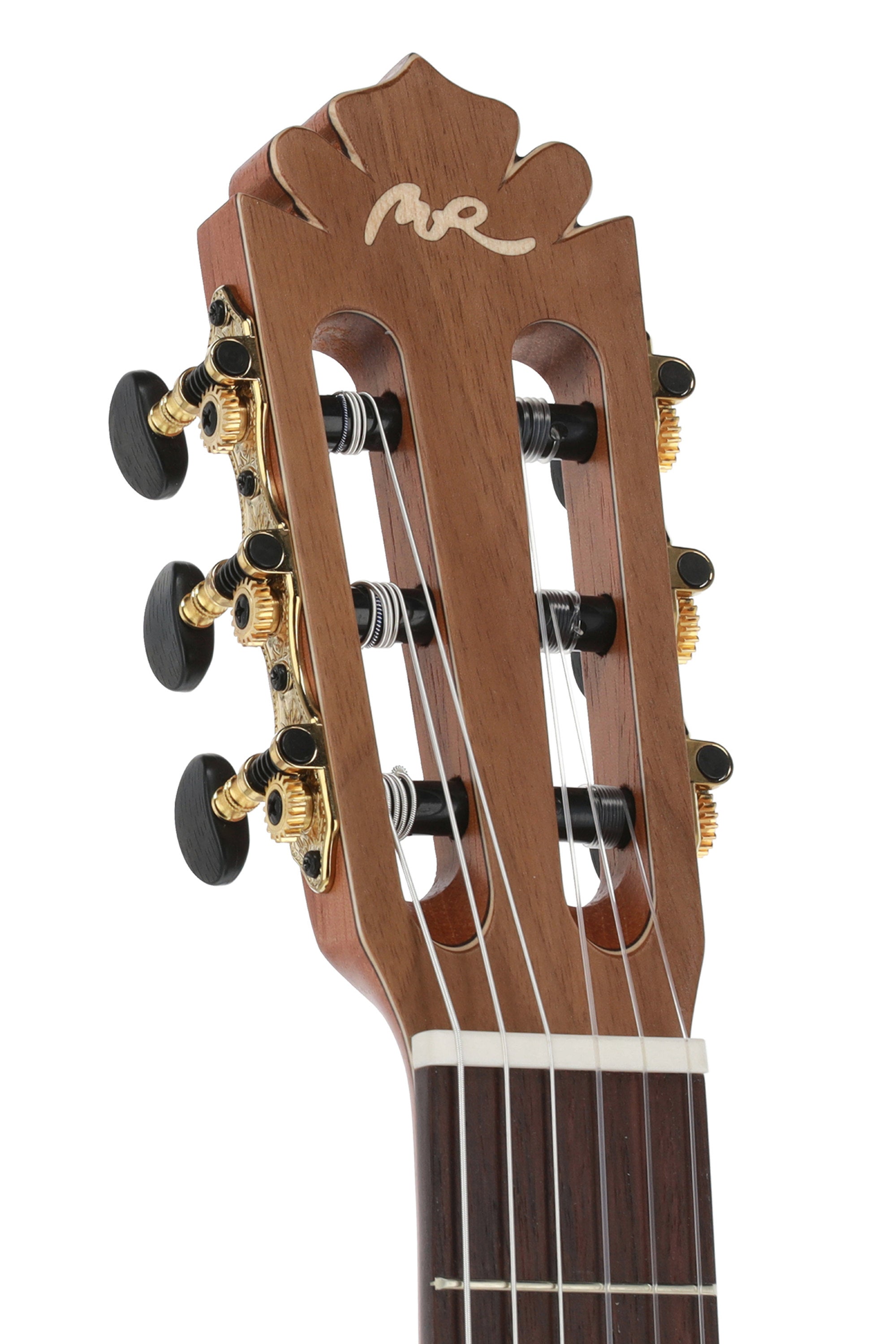 Manuel Rodriguez Café Cortado E-Acoustic Classical Guitar Curly Walnut