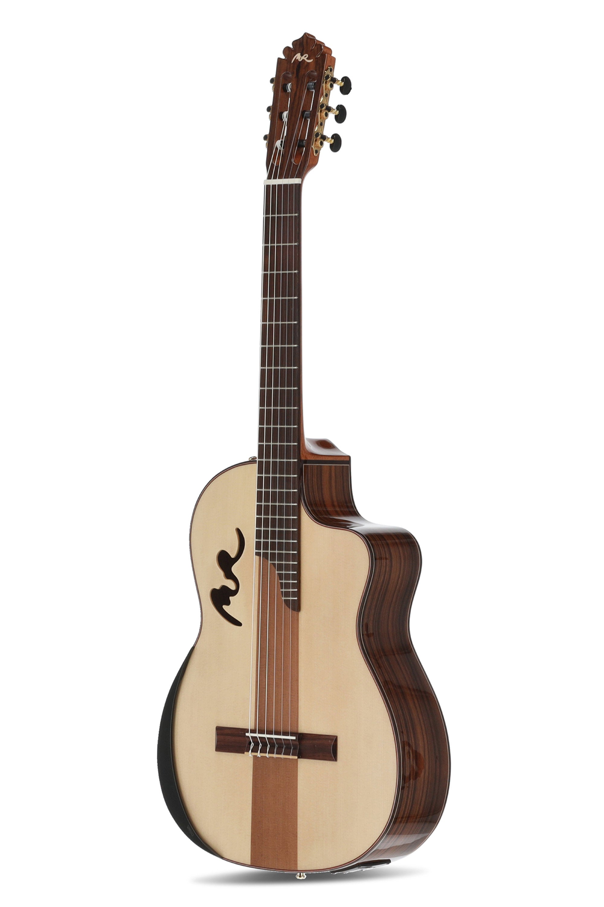 Manuel Rodriguez Café Cortado E-Acoustic Classical Guitar Santos Rosewood