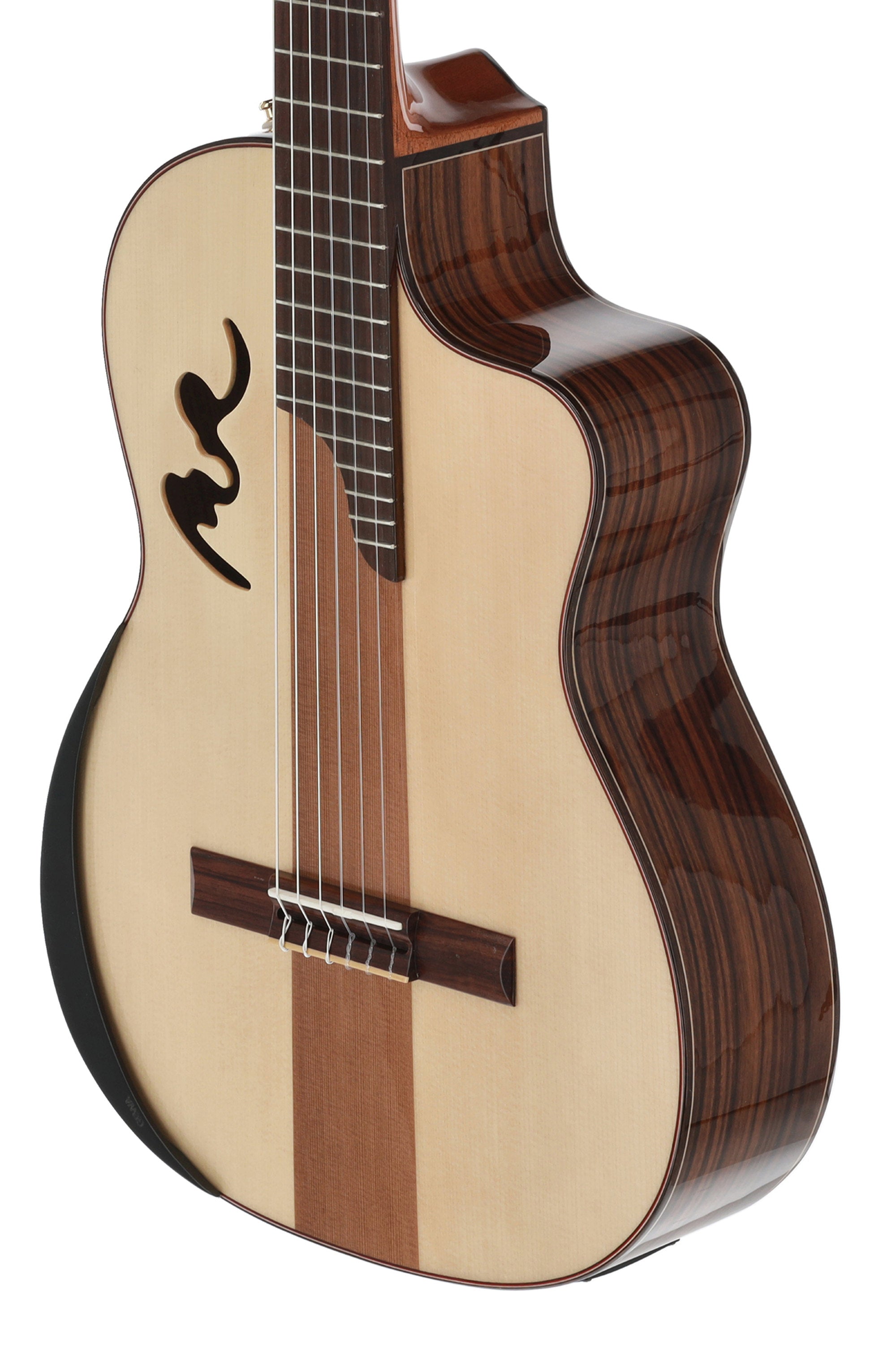 Manuel Rodriguez Café Cortado E-Acoustic Classical Guitar Santos Rosewood