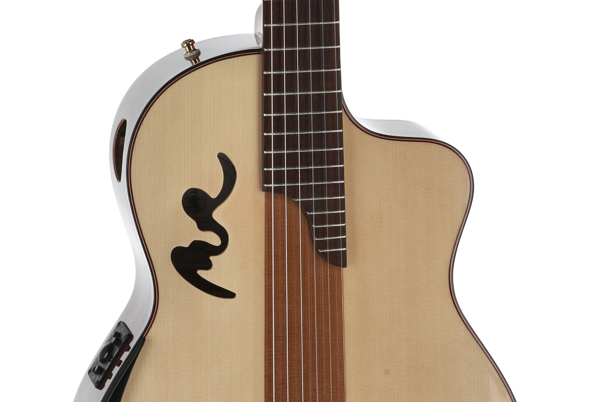 Manuel Rodriguez Café Cortado E-Acoustic Classical Guitar Santos Rosewood