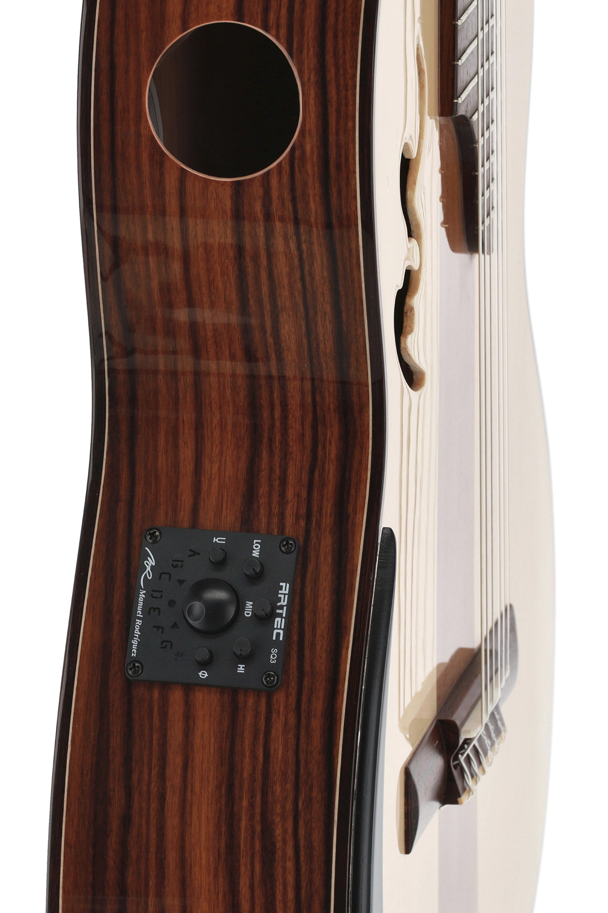 Manuel Rodriguez Café Cortado E-Acoustic Classical Guitar Santos Rosewood