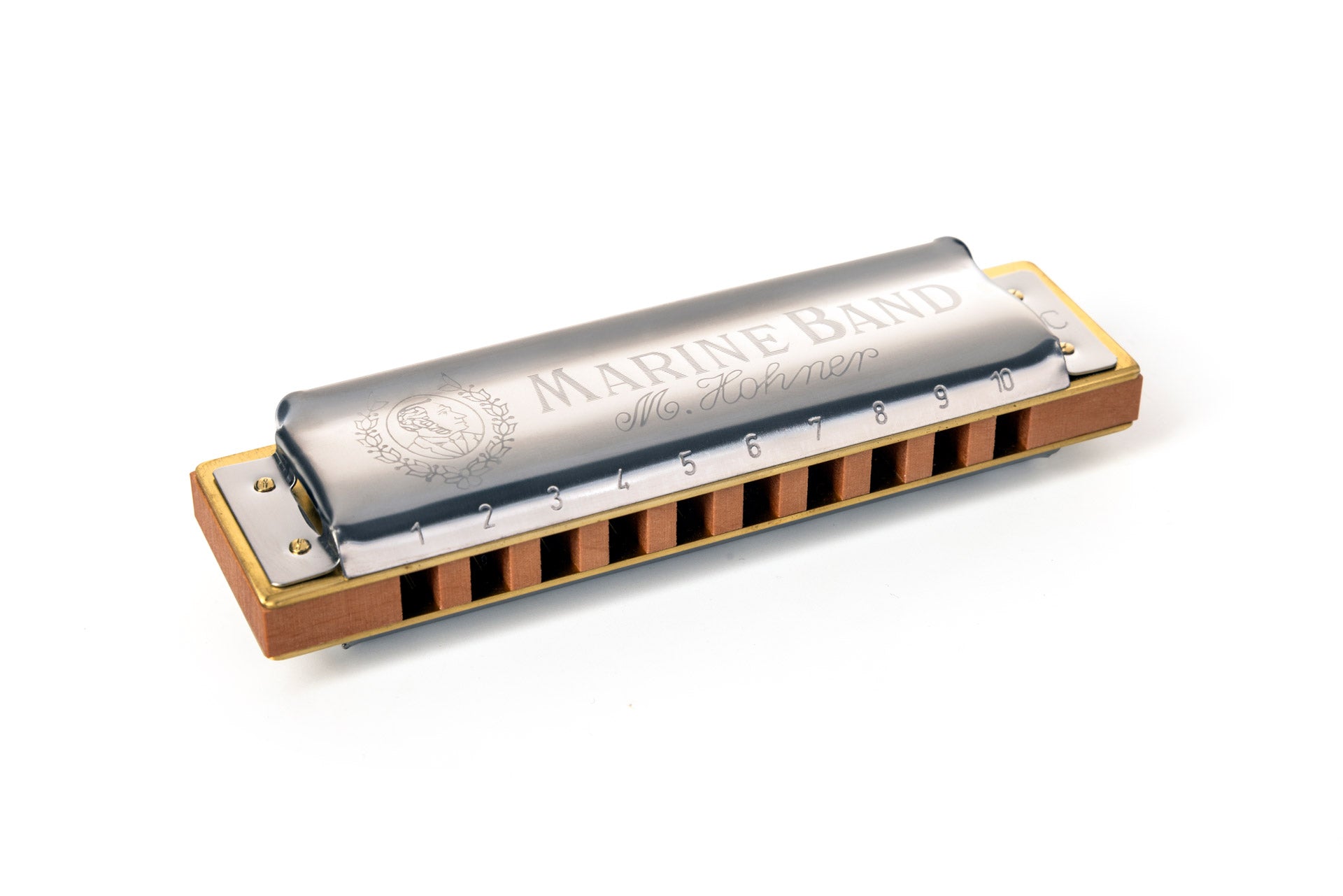 [新設計琴盒] Hohner Marine Band Classic 1896 10孔全音階口琴 (多音調選擇)