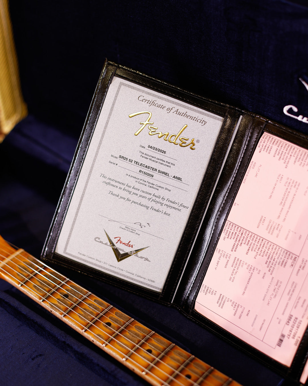 Fender Custom Shop SR25 '52 Telecaster Super Heavy Relic - ANBL