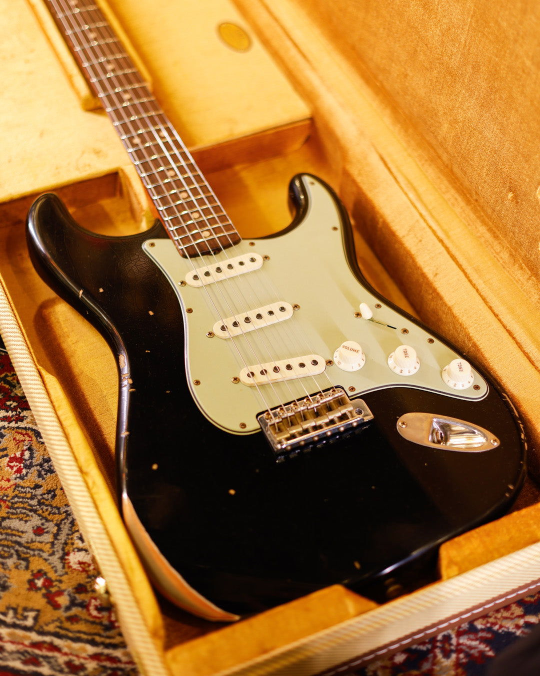 Fender Custom Shop LR25 60S DUALMAG II C/R STRAT REL BLK