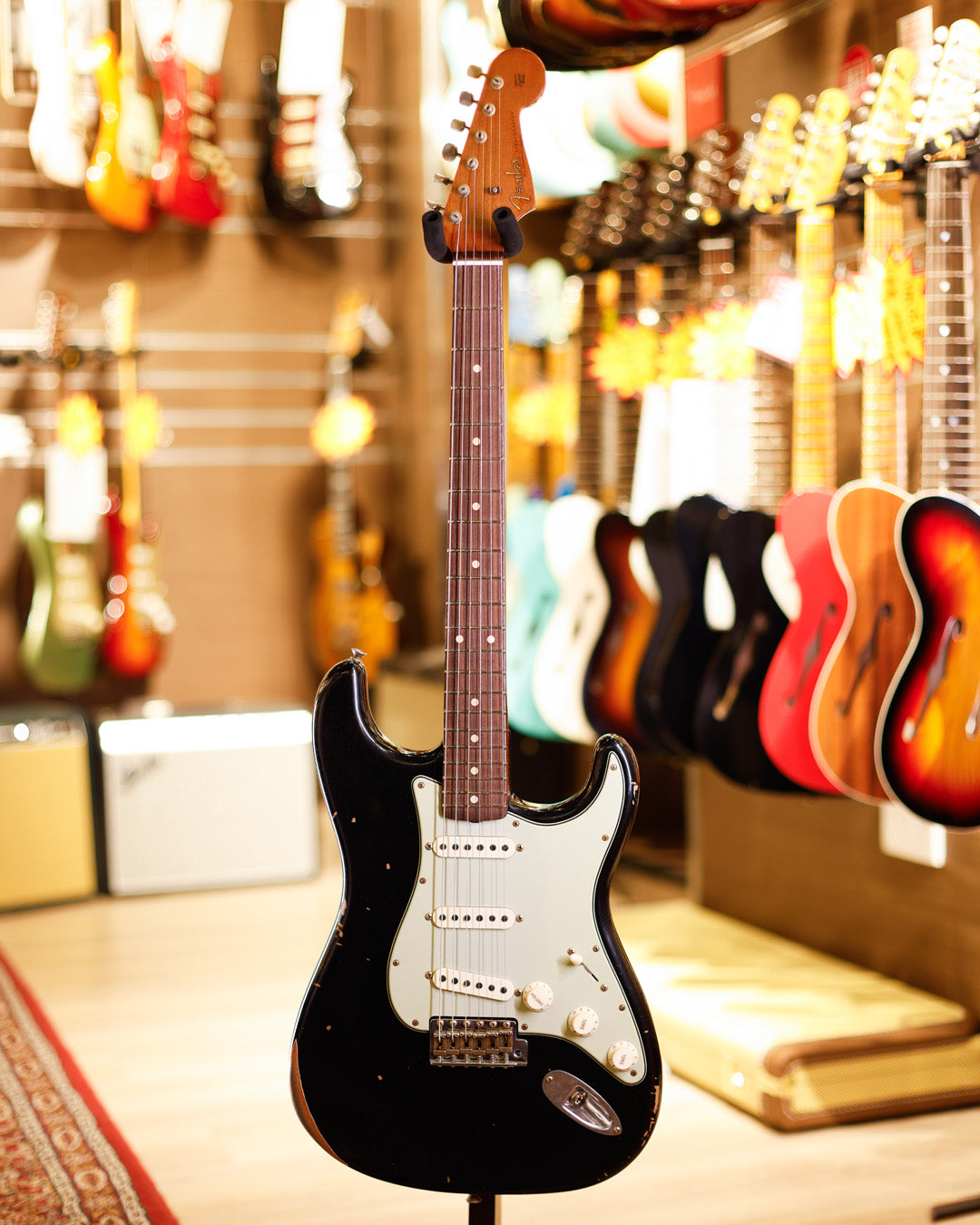 Fender Custom Shop LR25 60S DUALMAG II C/R STRAT REL BLK