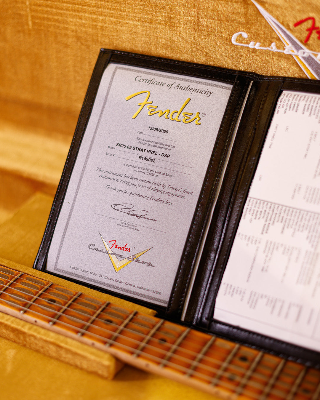 Fender Custom Shop SR25-69 Stratocaster Heavy Relic - DSP