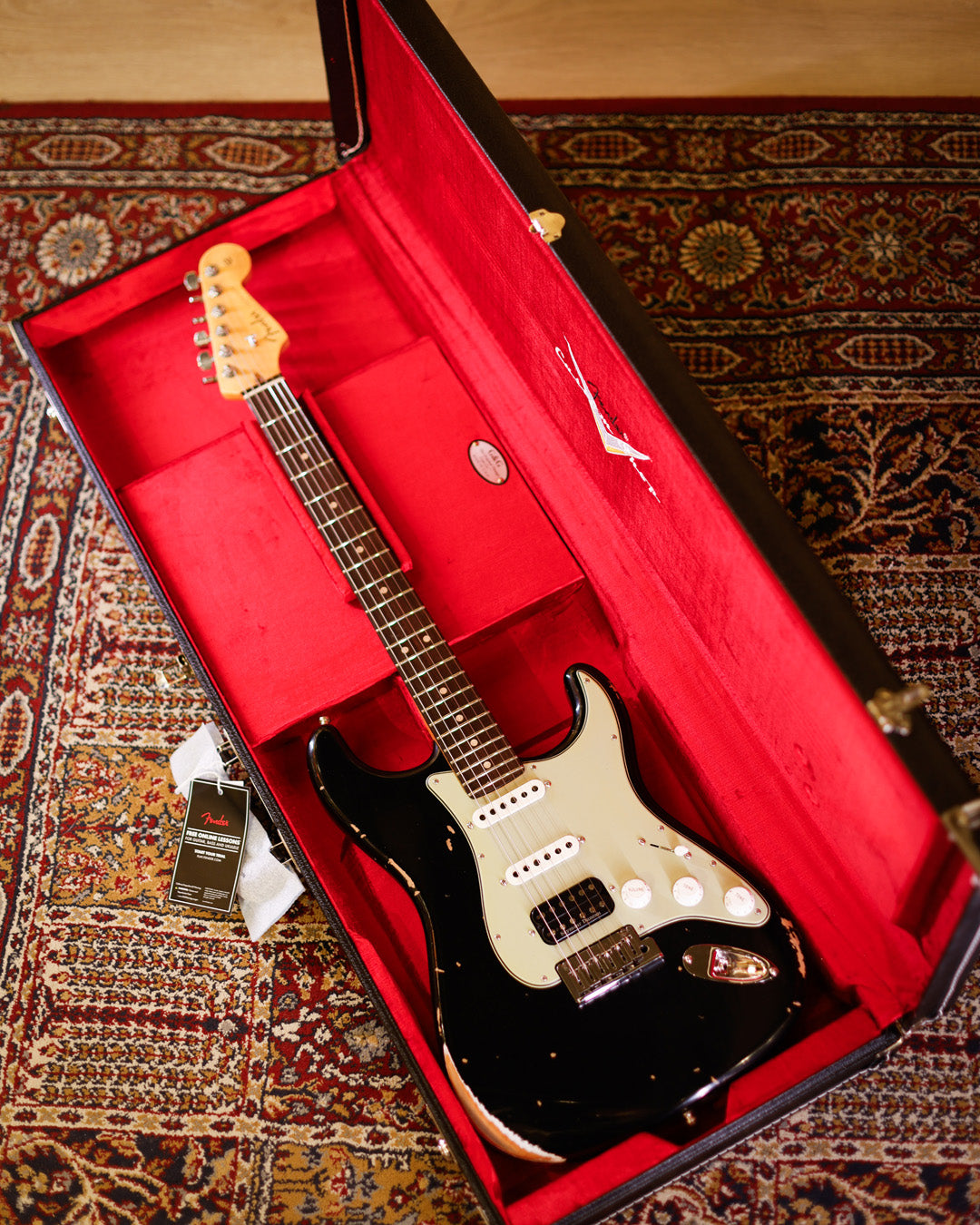 Fender Custom Shop W25 Custom Deluxe Stratocaster - BLKSP