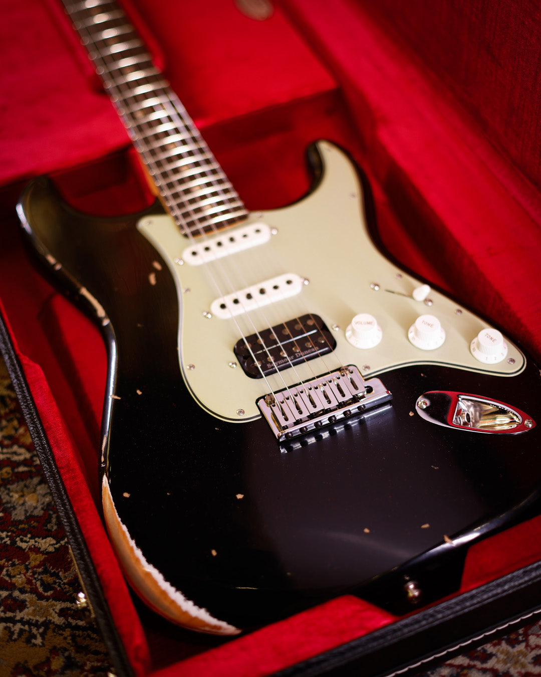 Fender Custom Shop W25 Custom Deluxe Stratocaster - BLKSP