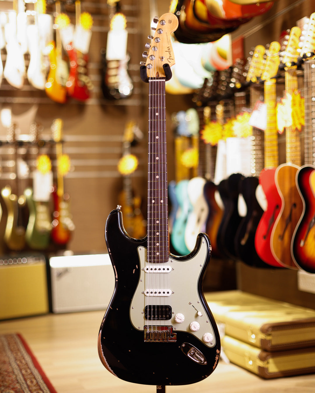Fender Custom Shop W25 Custom Deluxe Stratocaster - BLKSP