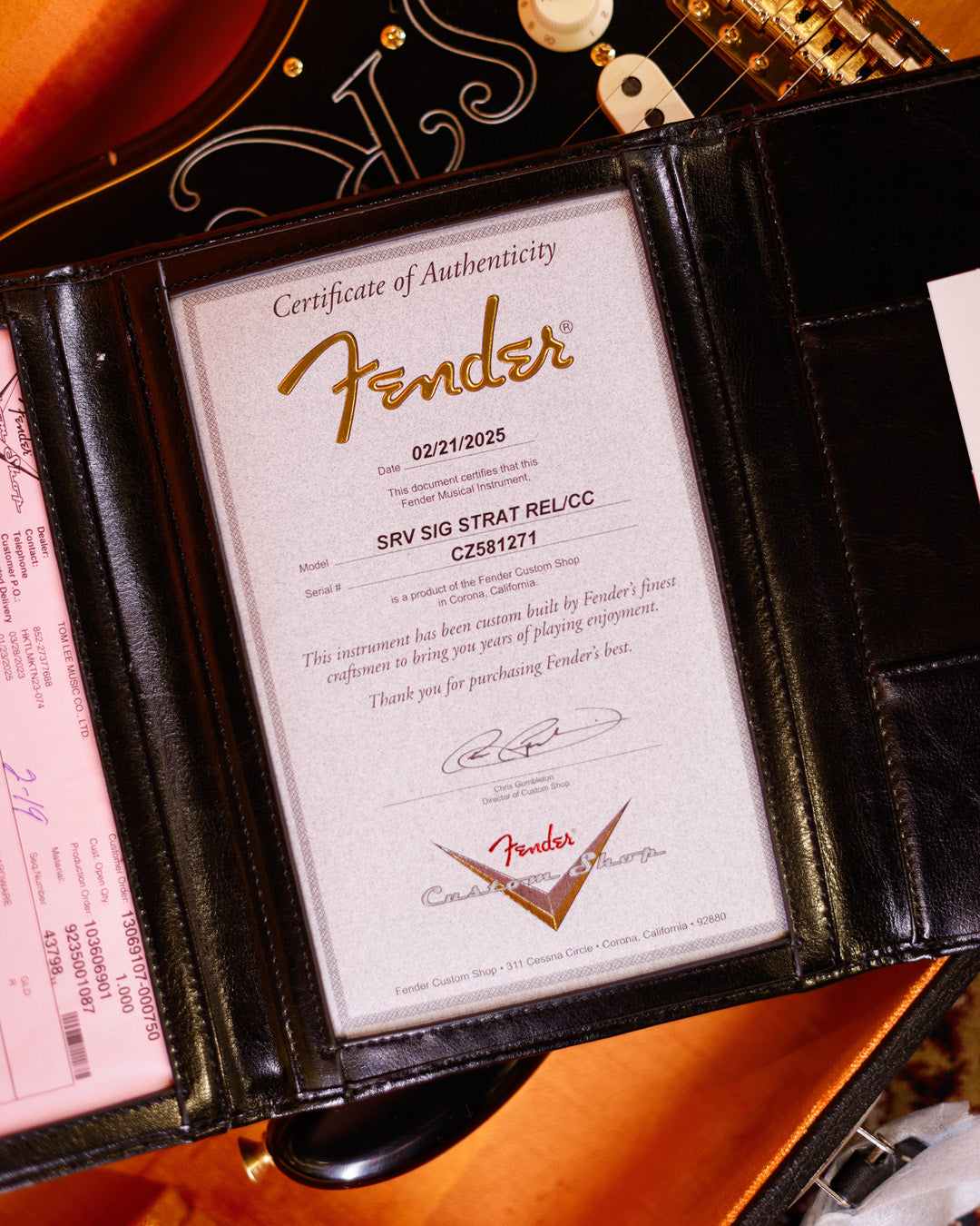 Fender Custom Shop Stevie Ray Vaughan Signature Stratocaster Relic with Closet Classic Hardware - F3TSB