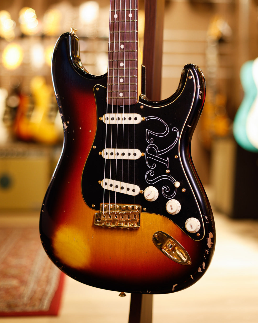 Fender Custom Shop Stevie Ray Vaughan Signature Stratocaster Relic with Closet Classic Hardware - F3TSB