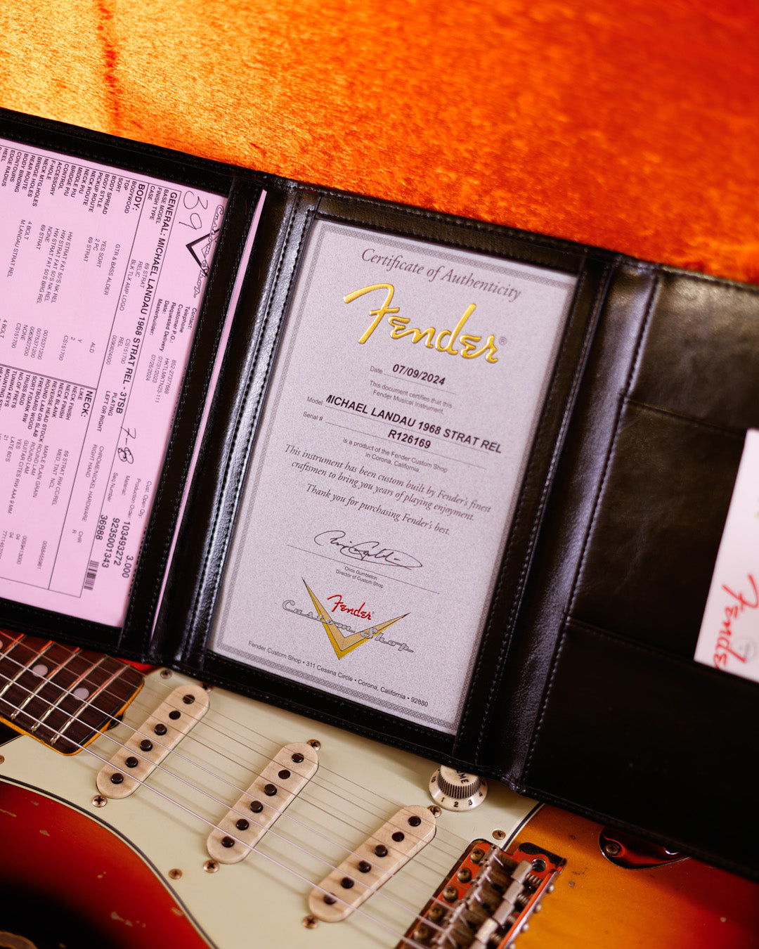 Fender Custom Shop Michael Landau Signature 1968 Stratocaster Relic - 3TSB
