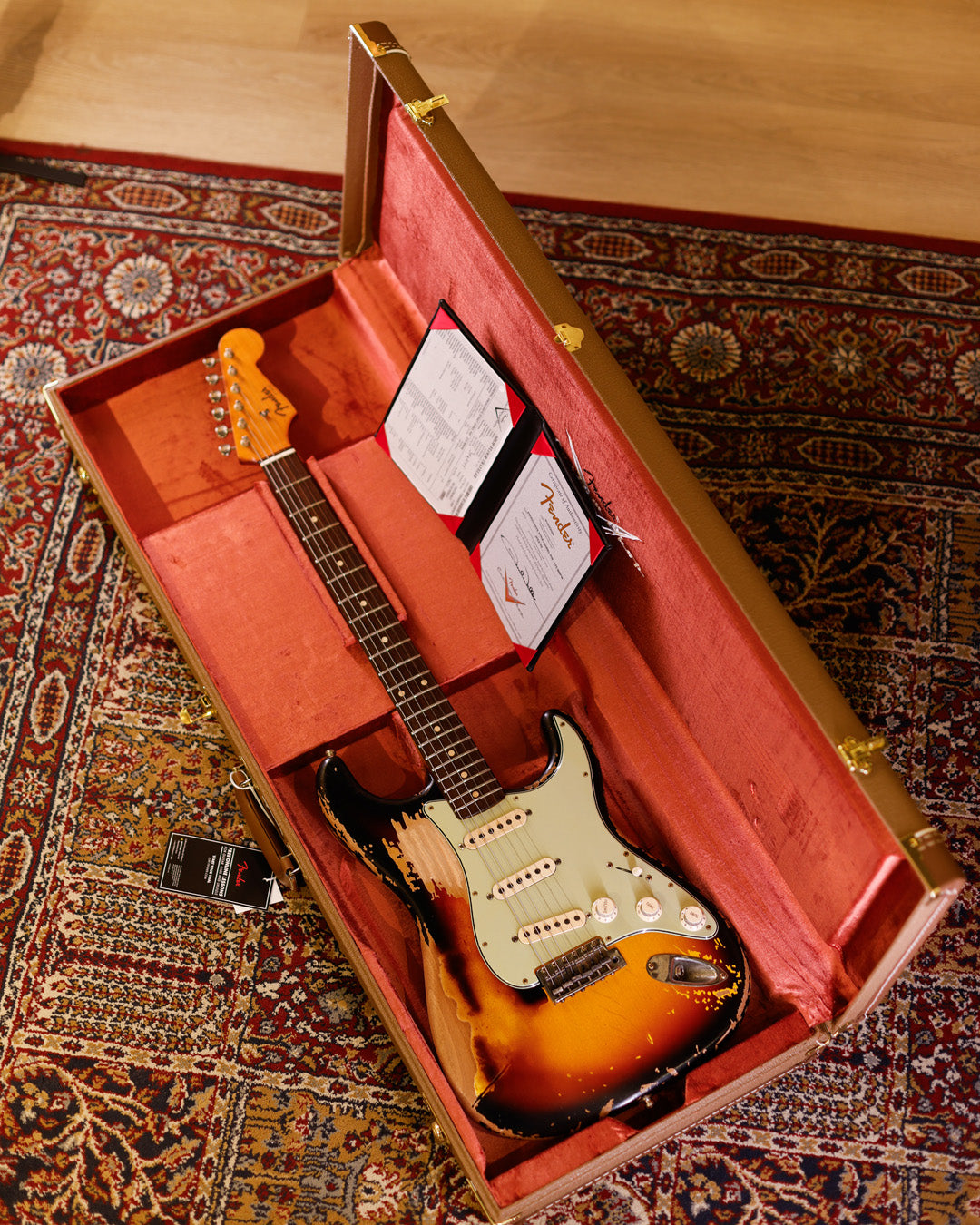 Fender Custom Shop Limited Edition Masterbuilt John Frusciante Stratocaster Super Heavy Relic - 3TS MBPW
