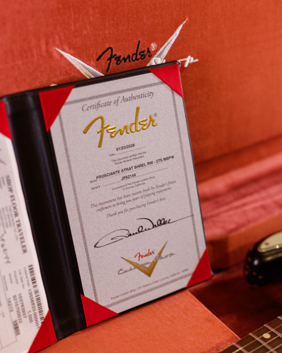 Fender Custom Shop Limited Edition Masterbuilt John Frusciante Stratocaster Super Heavy Relic - 3TS MBPW