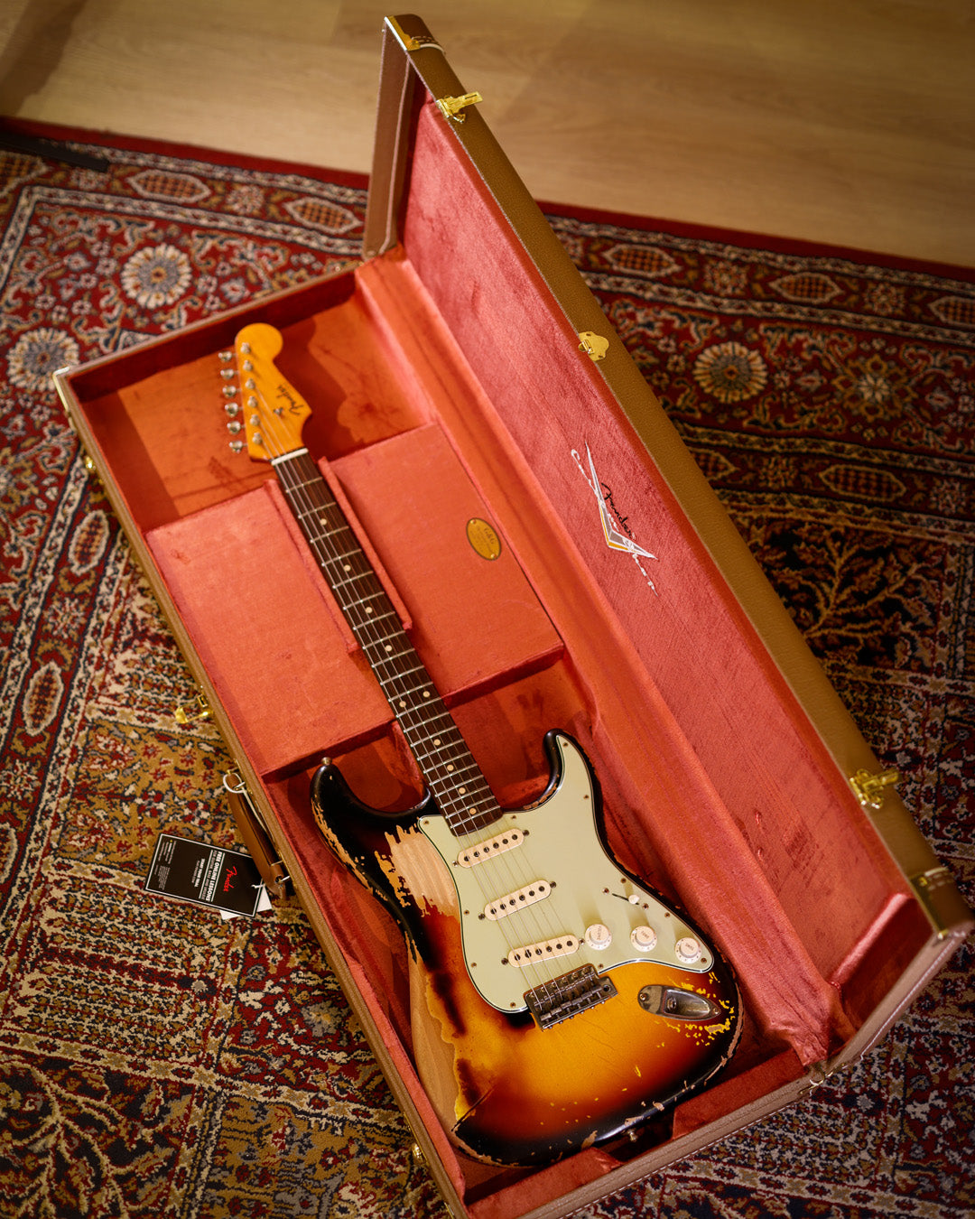 Fender Custom Shop Limited Edition Masterbuilt John Frusciante Stratocaster Super Heavy Relic - 3TS MBPW