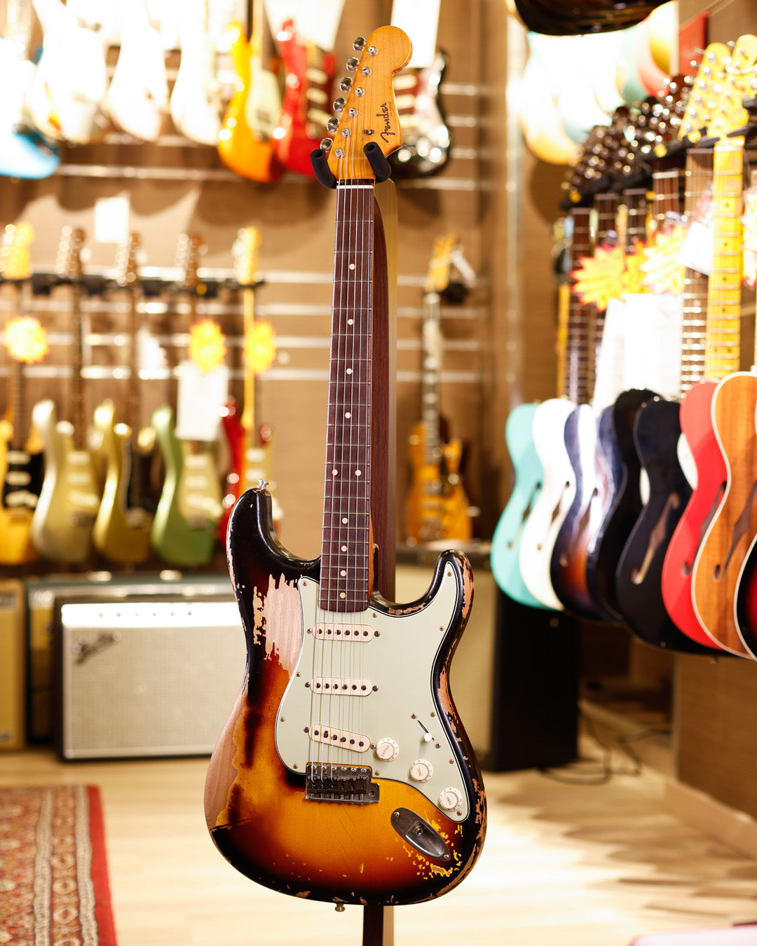 Fender Custom Shop Limited Edition Masterbuilt John Frusciante Stratocaster Super Heavy Relic - 3TS MBPW