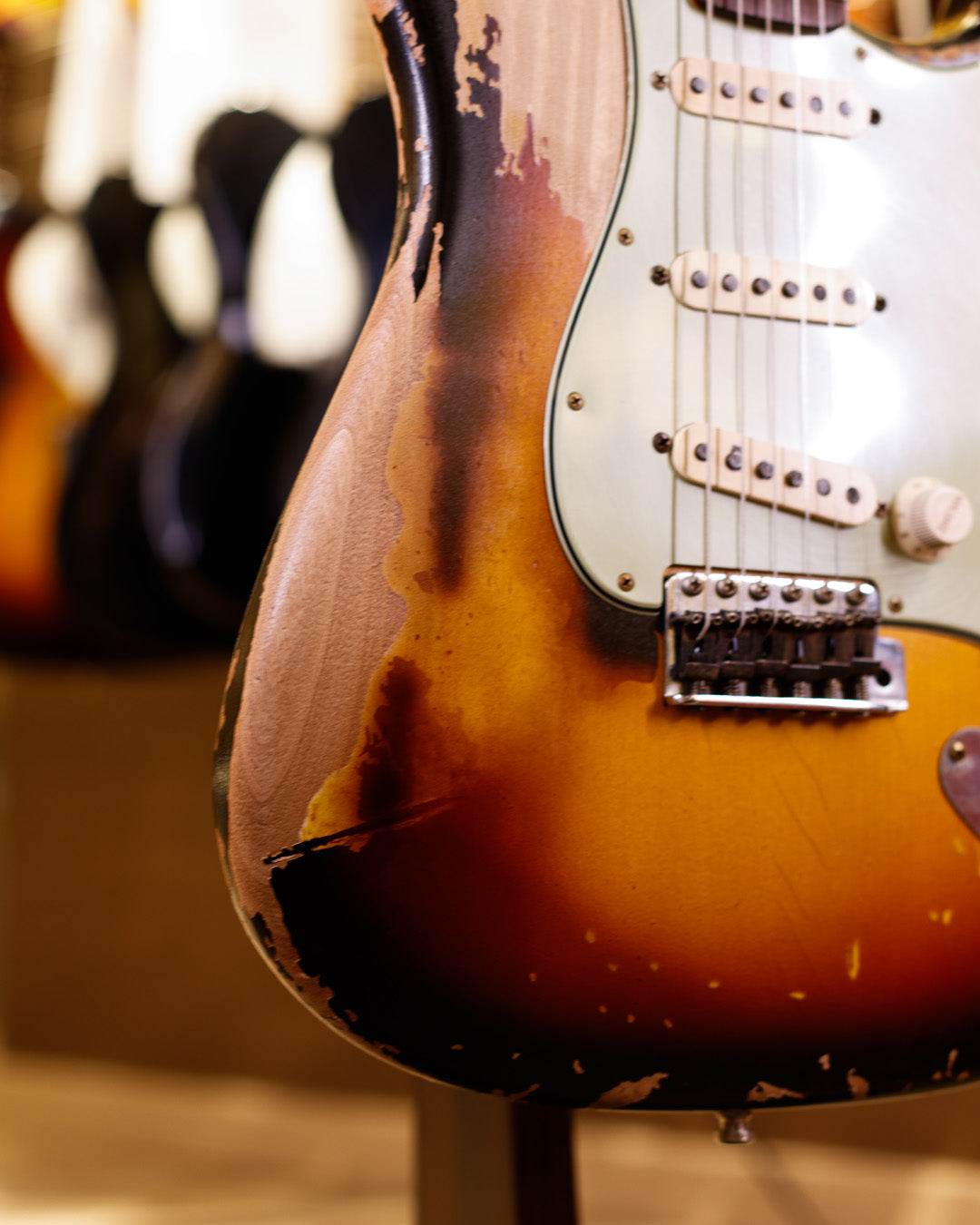 Fender Custom Shop Limited Edition Masterbuilt John Frusciante Stratocaster Super Heavy Relic - 3TS MBPW