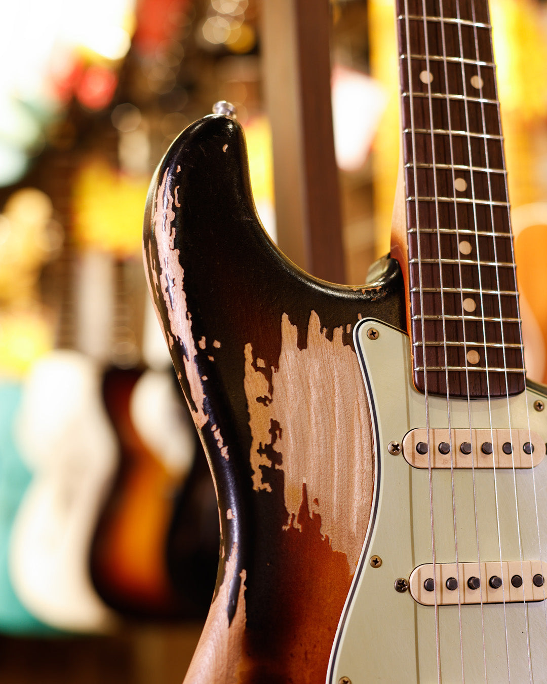 Fender Custom Shop Limited Edition Masterbuilt John Frusciante Stratocaster Super Heavy Relic - 3TS MBPW