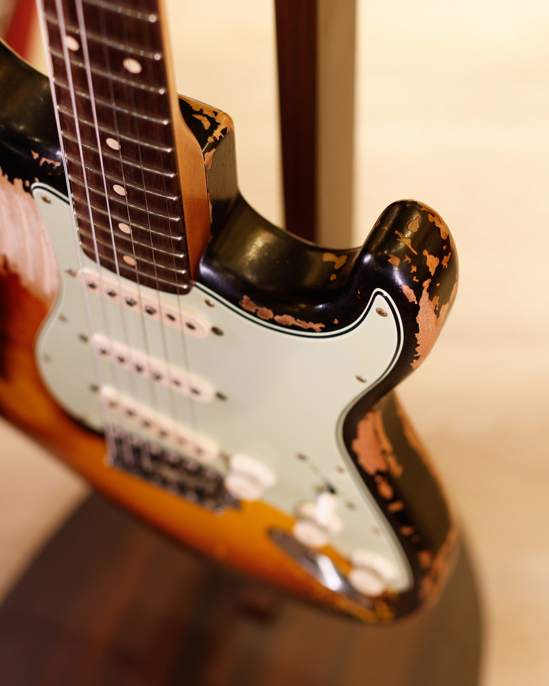 Fender Custom Shop Limited Edition Masterbuilt John Frusciante Stratocaster Super Heavy Relic - 3TS MBPW