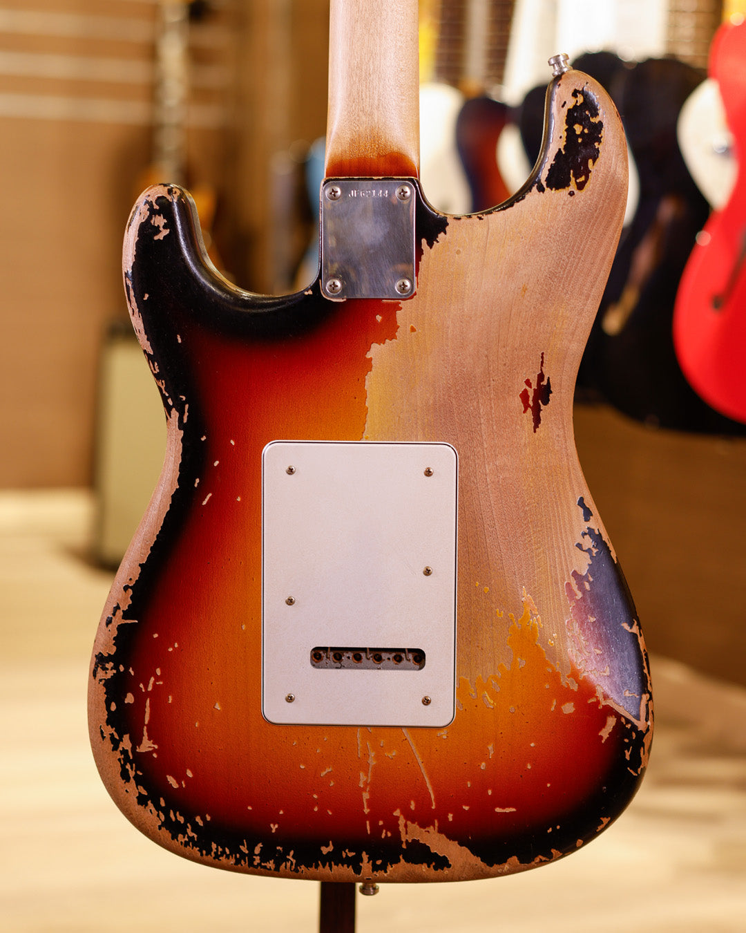 Fender Custom Shop Limited Edition Masterbuilt John Frusciante Stratocaster Super Heavy Relic - 3TS MBPW