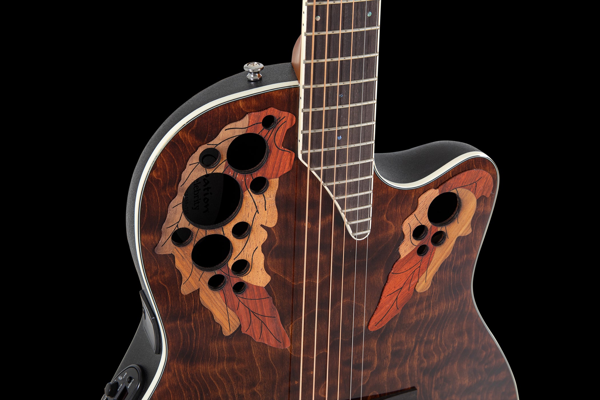 Ovation E-Acoustic Guitar Celebrity Elite Plus Super Shallow
