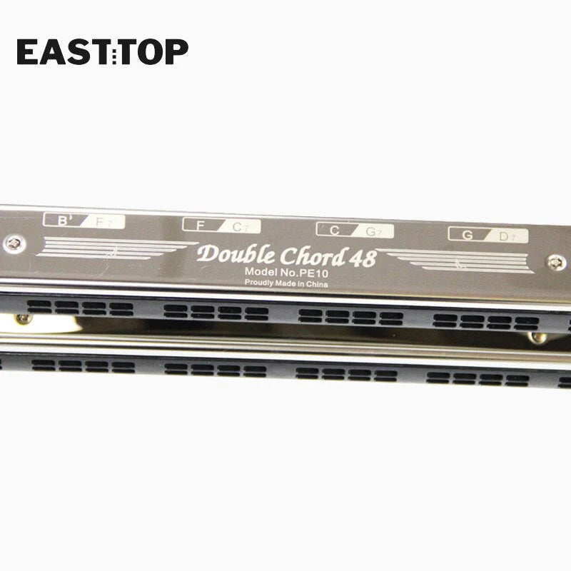 EAST TOP PE-10 雙聯和弦口琴