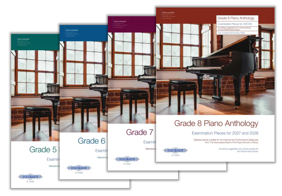 (預售 Pre-order) (Package) Grade 5-8 Piano Anthology Examination Pieces for 2027 and 2028