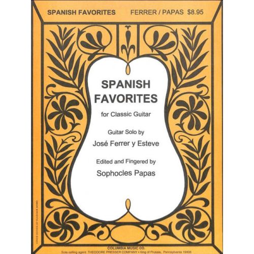 Spanish Favorites for Classic Guitar