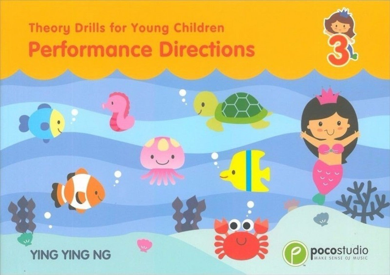 Theory Drills For Young Children 3 - Performance Directions