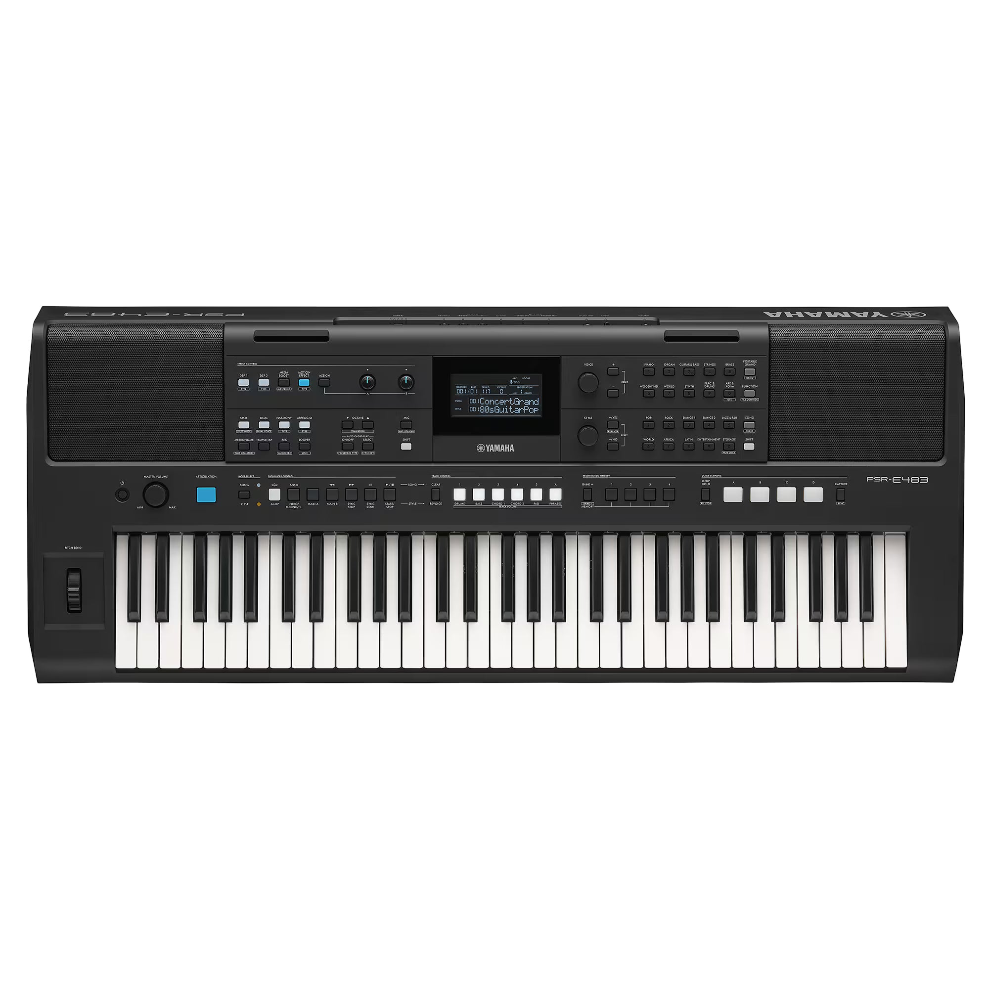 Yamaha PSR-E483 數碼鍵琴 (連AC變壓器)