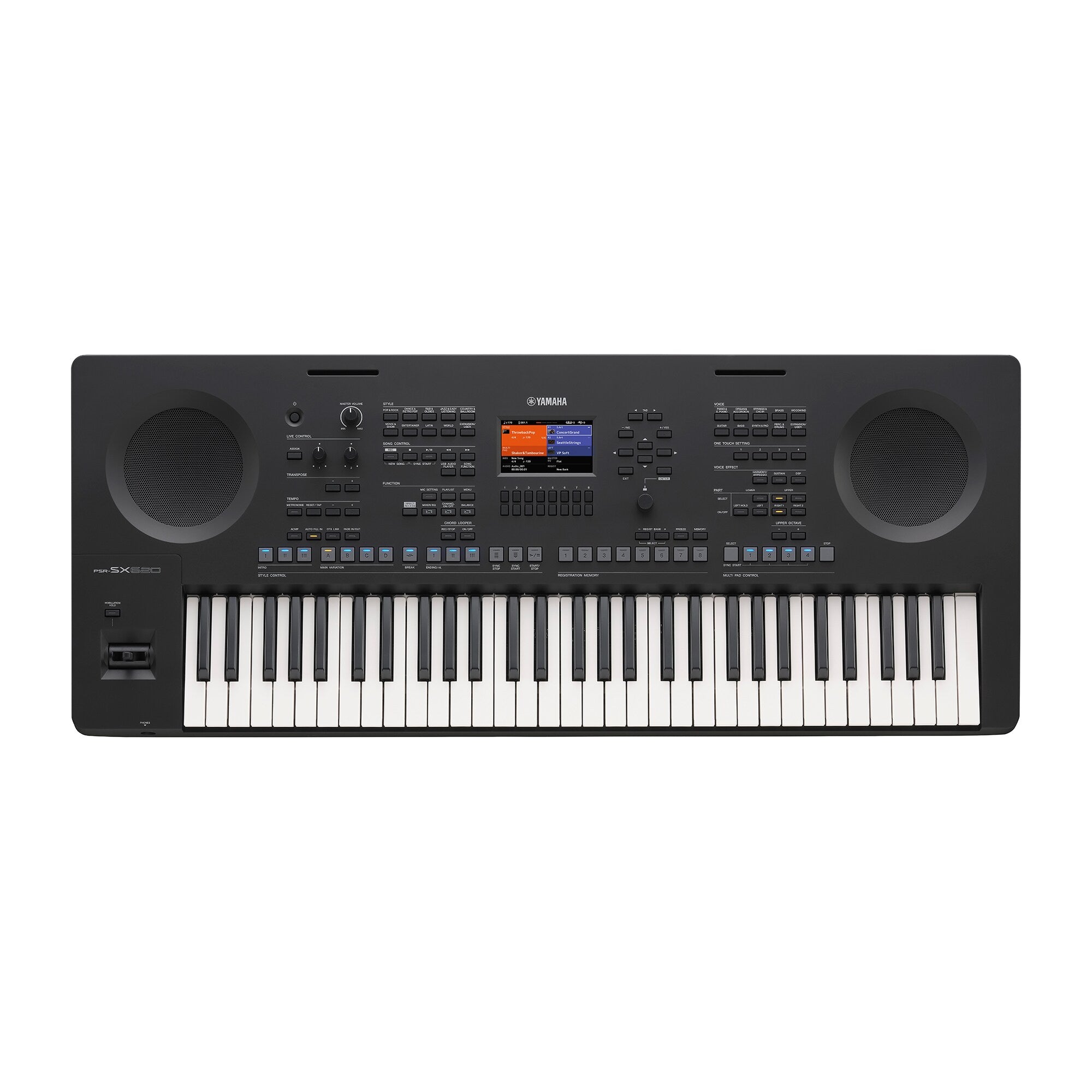 Yamaha PSR-SX620 Arranger Workstation