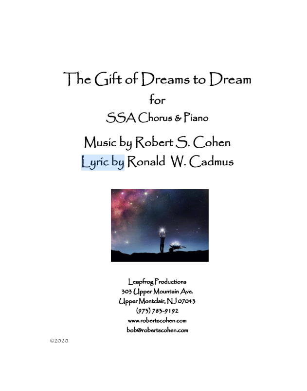 The Gift of Dreams to Dream (SSA)