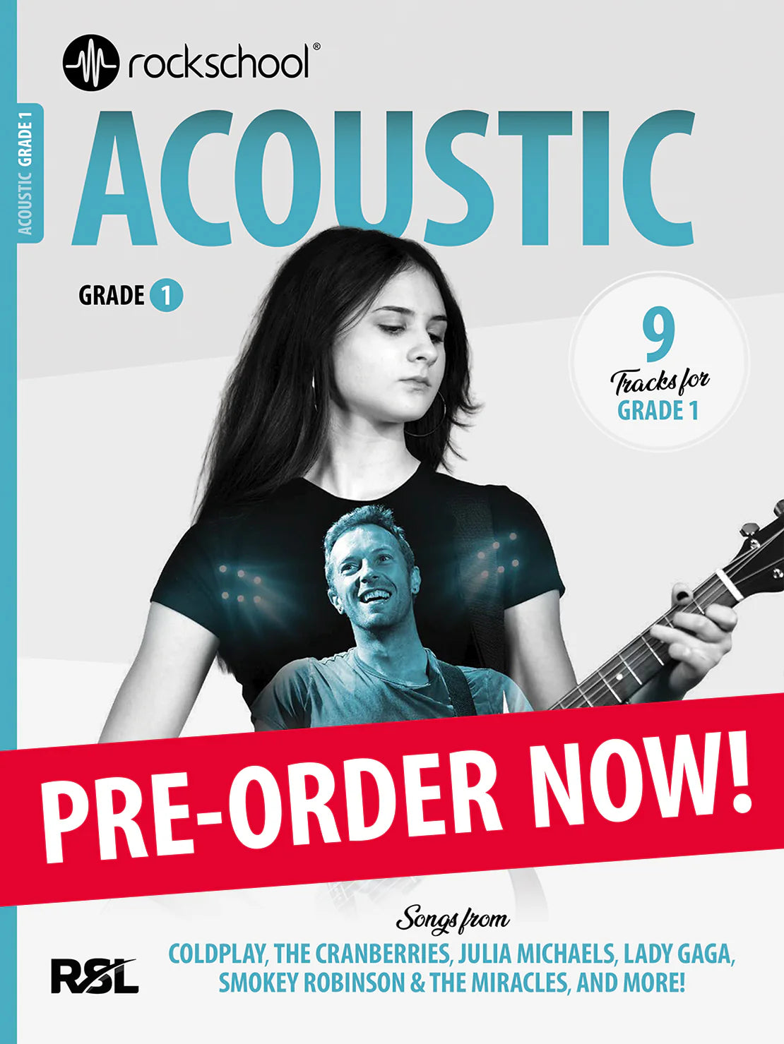(預售 Pre-order) Rockschool Acoustic Guitar Grade 1 (2026)