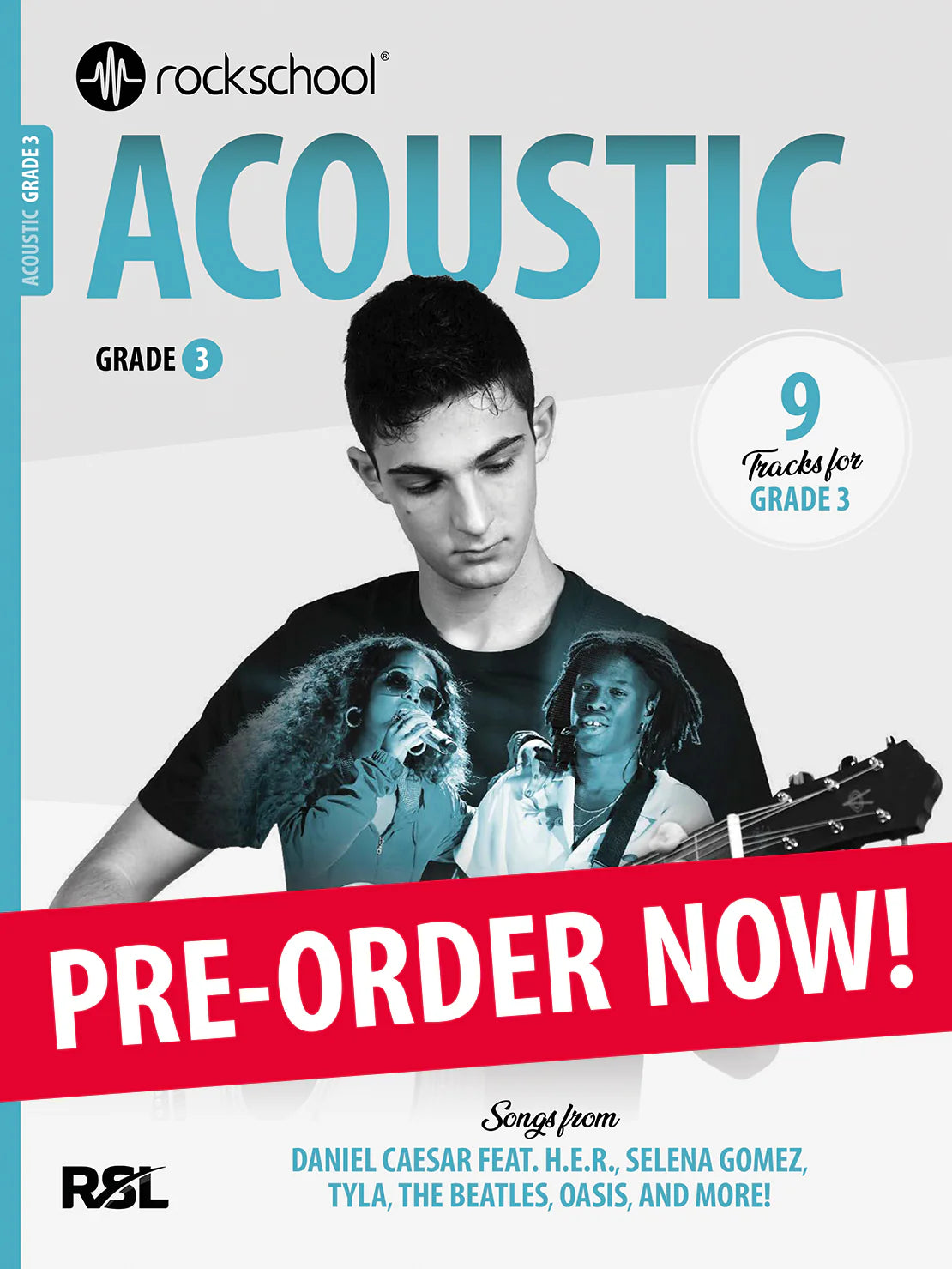 (預售 Pre-order) Rockschool Acoustic Guitar Grade 3 (2026)