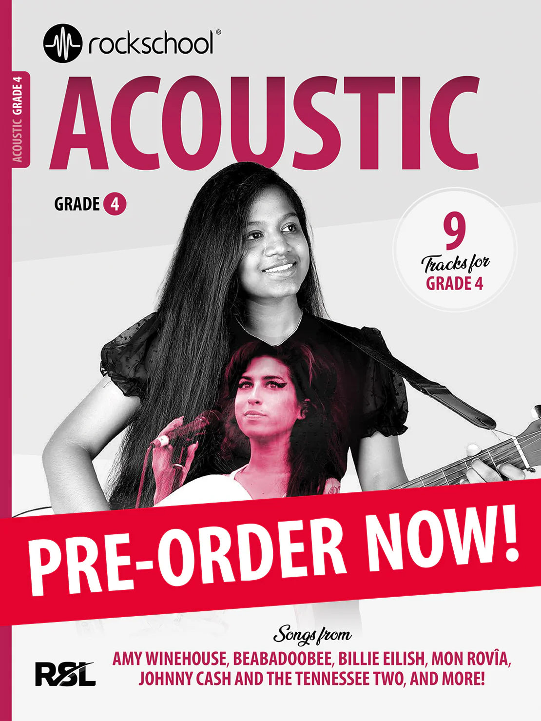 (預售 Pre-order) Rockschool Acoustic Guitar Grade 4 (2026)