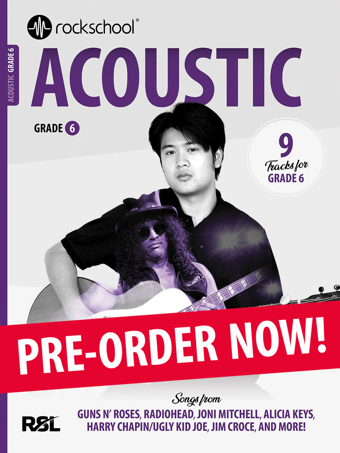 (預售 Pre-order) Rockschool Acoustic Guitar Grade 6 (2026)