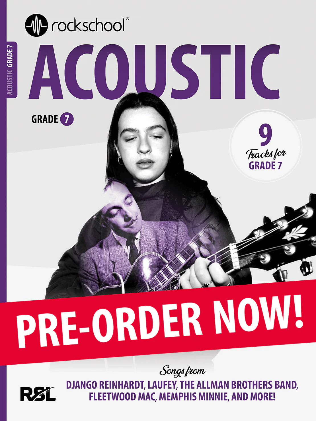 (預售 Pre-order) Rockschool Acoustic Guitar Grade 7 (2026)
