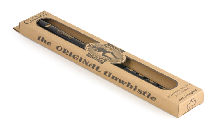 Clarke Original Tinwhistle with Gold Diamond Décor