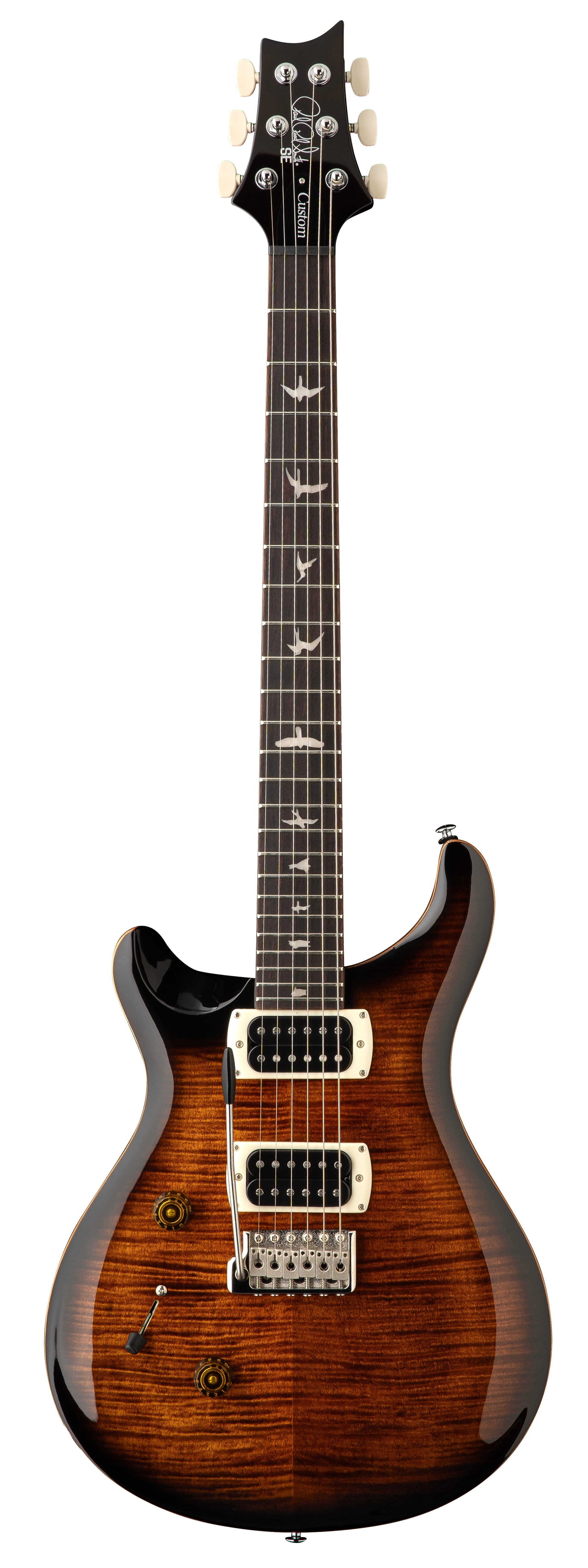 PRS SE Custom 24 "Lefty" - Black Gold Sunburst