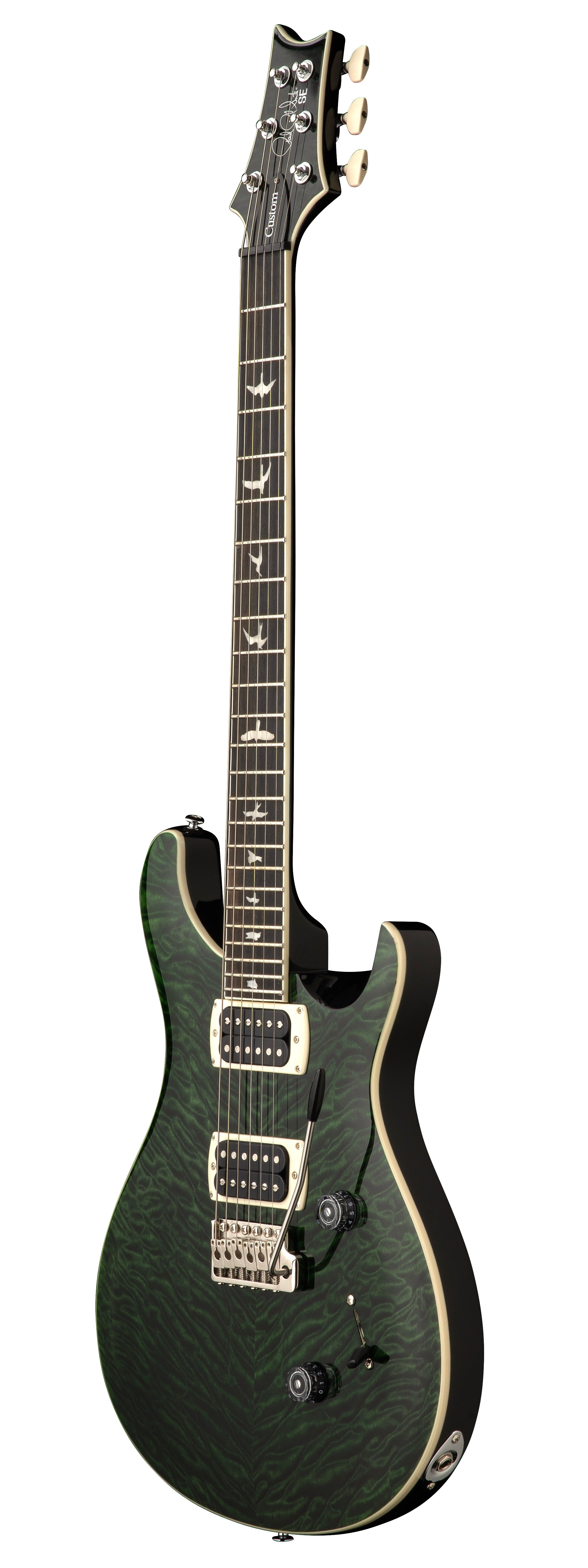 PRS SE Custom 24 Quilt - Teal Black