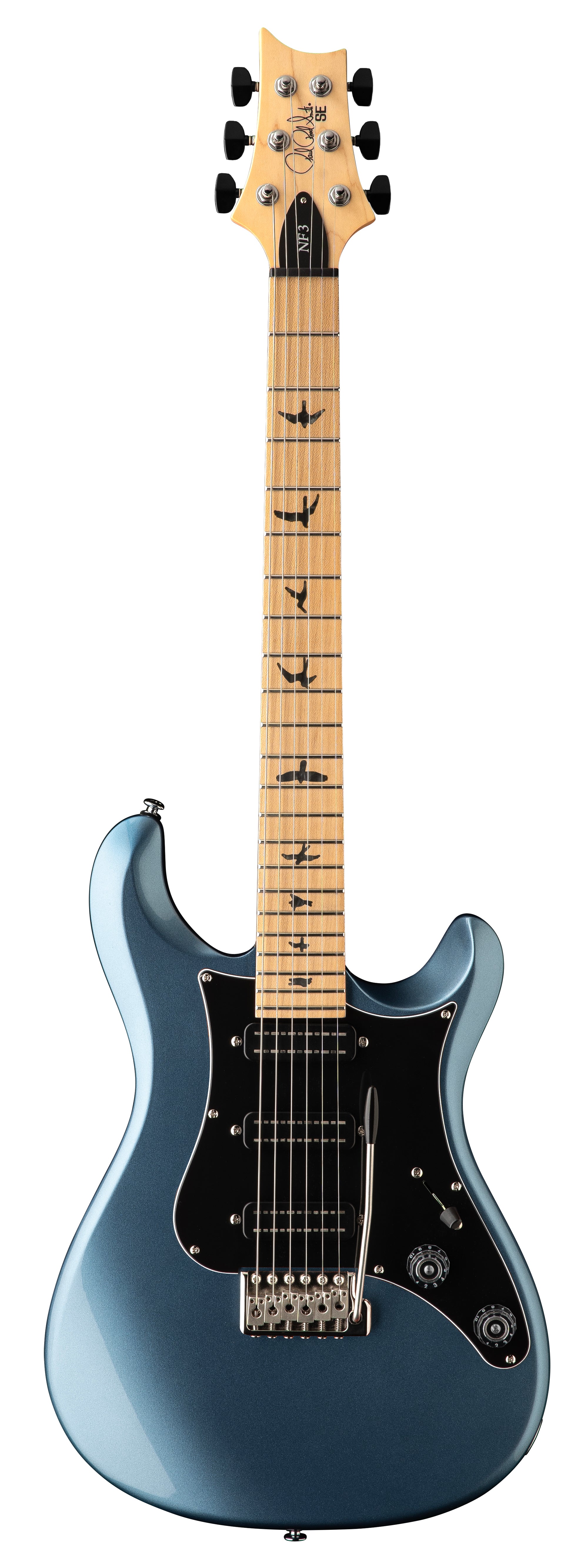 PRS SE NF3 Maple - Ice Blue Metallic