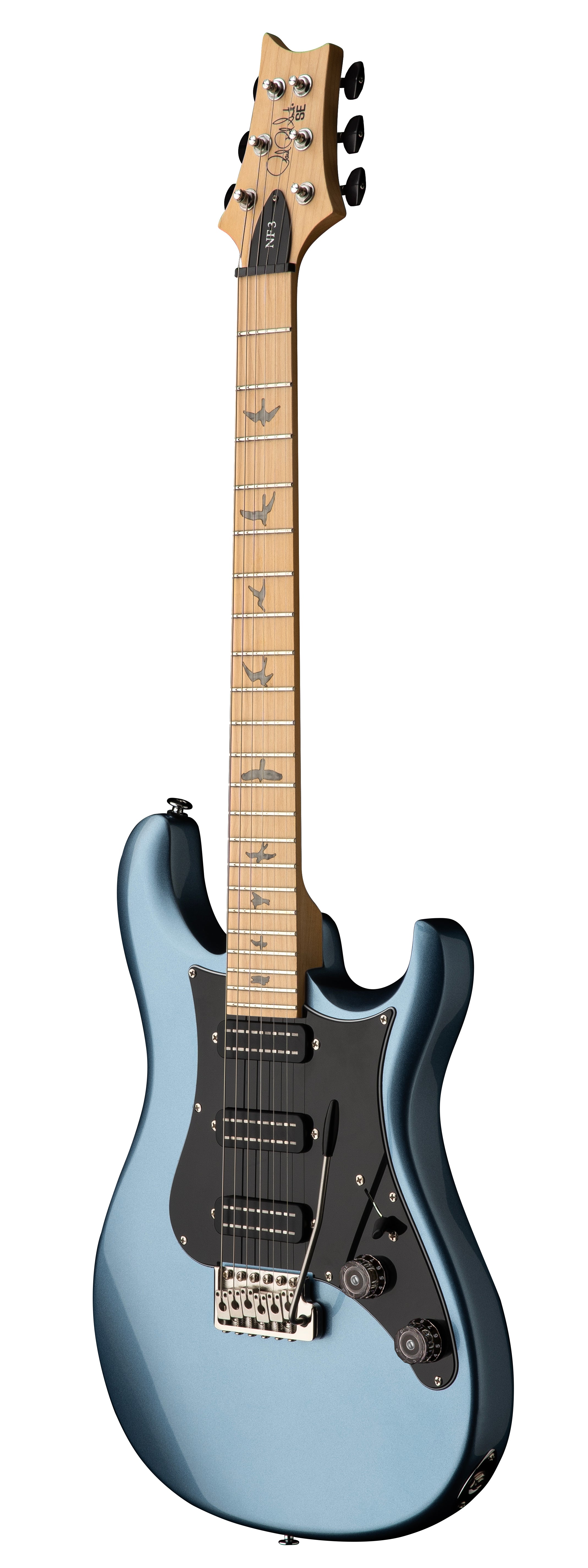 PRS SE NF3 Maple - Ice Blue Metallic