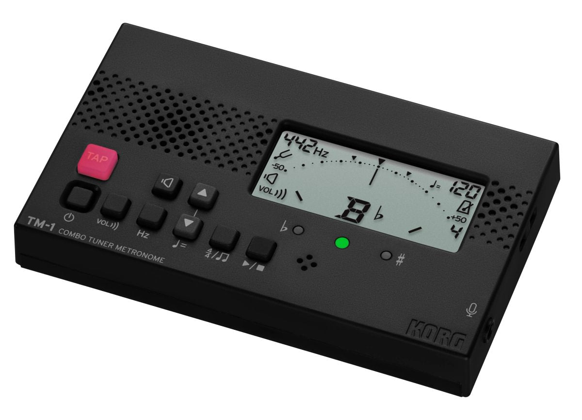 KORH TM1 Tuner Metronome (Black / White)